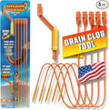 FlexiSnake Drain Weasel Sink Snake Hair Clog Remover Tool Kit, 5 Wands by FlexiSnakeInc