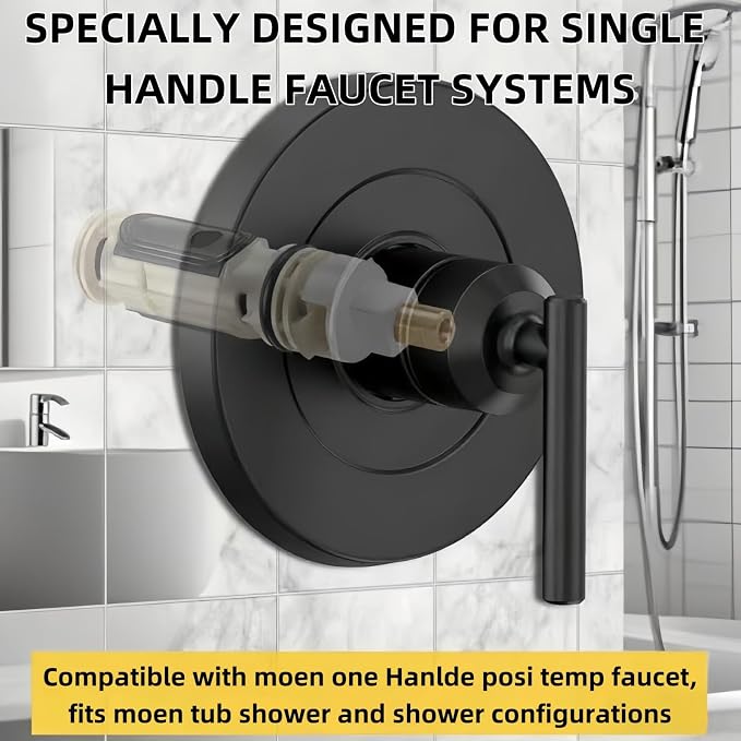 12-2-2 Cartridge Kit for Moen One Handle Posi Temp Faucet | Compatible - Image 4