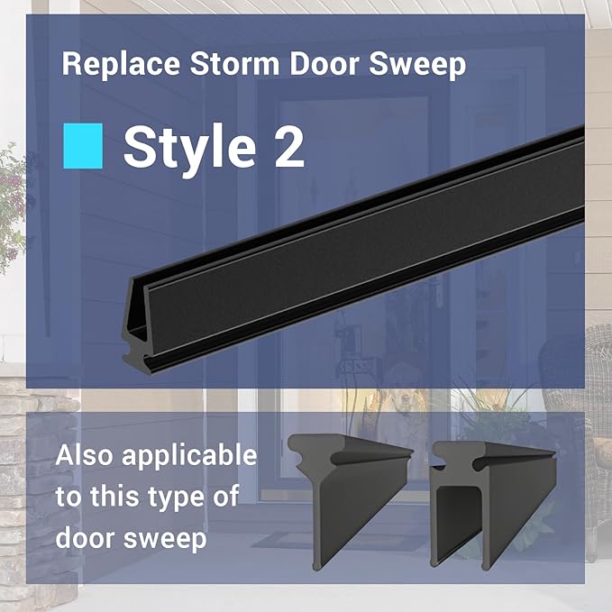Storm Door Sweep Replacement for Larson Storm Door Expander Sweep | CH9030501 - Image 2