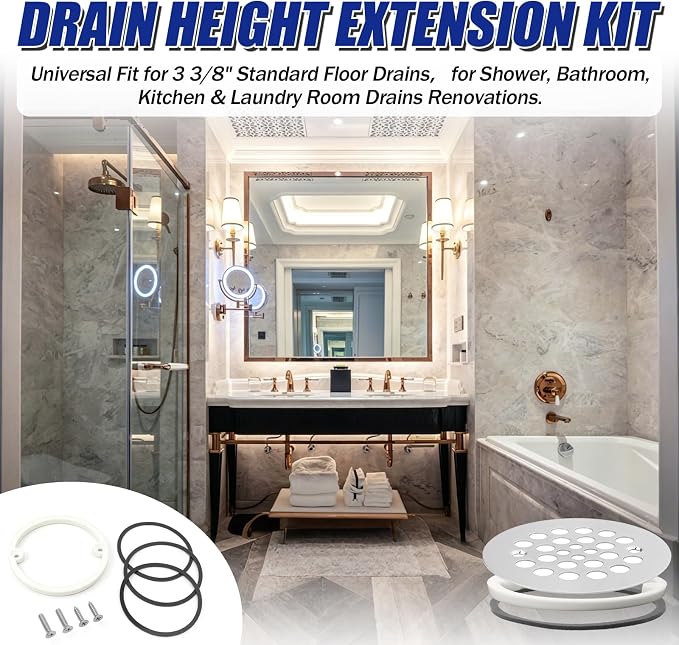 Drain Height Extension Kit, Universal Fit - Image 2