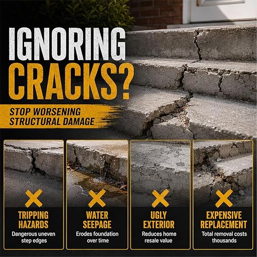 Concrete Step Repair Adhesive, Concrete Step Repair Kit | Permanently Bonds - Image 4