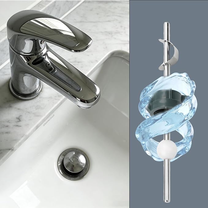 2 Pack Bathroom Sink Pop Up Center Piece Assembly - Image 7