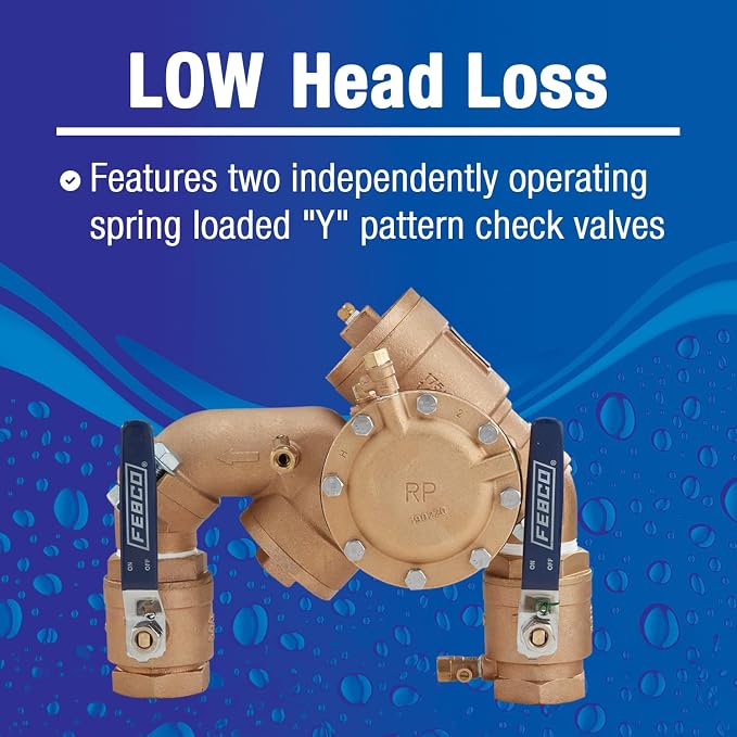 Febco 825Y Bronze RPZ Backflow Preventer - Image 9