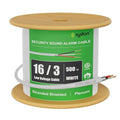 Syston 16/3 Fire Alarm Control Cable, Stranded Copper, CMP Shielded, 500 FT | by SystonCableTechnology