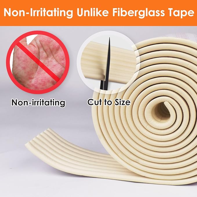 TOHONFOO Pipe Insulation Wrap Tape, Thickened Insulation Tape, 3 inch pipe - Image 6