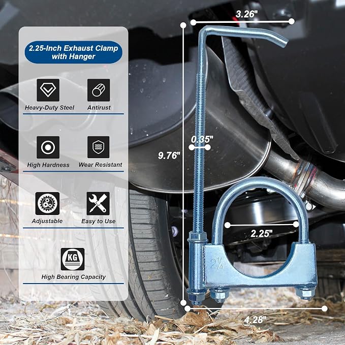 2.25" Universal Exhaust Clamp - Image 2