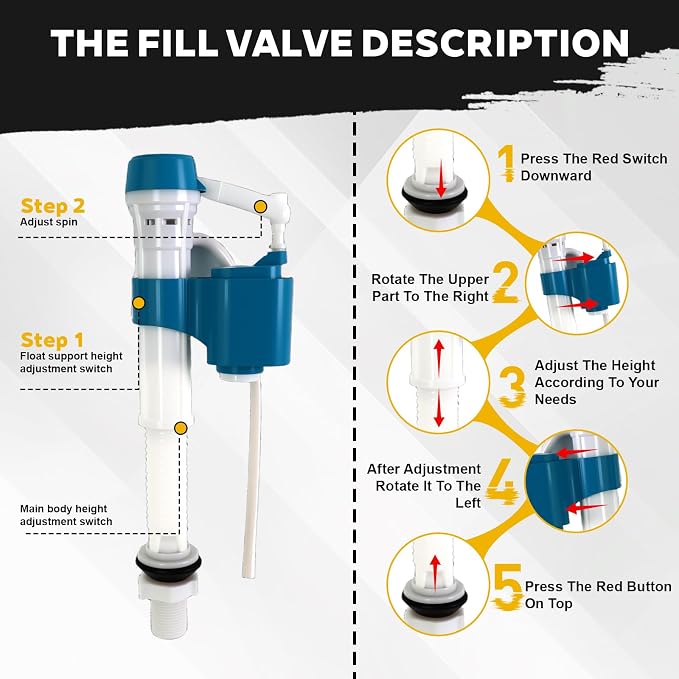3-Inch Flush Valve Replacement Kit - Image 4