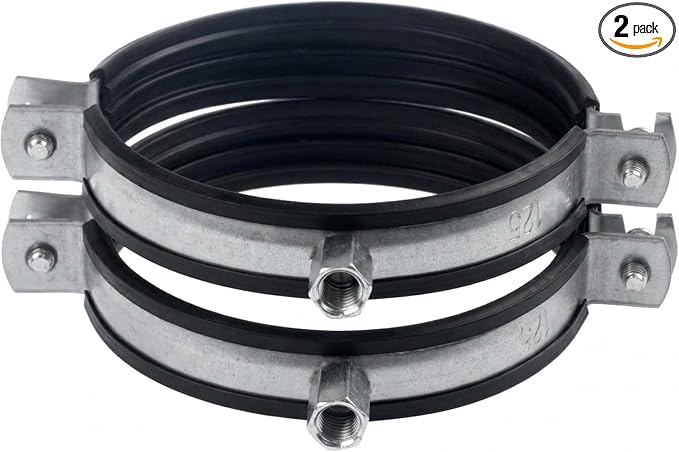 2pcs, Duct Clamp 5 inch Bracket by Steinberg14