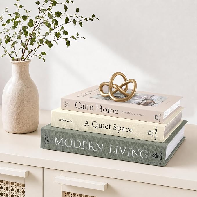 Decorative Books for Home Decor, Modern Aesthetic Decorative Book for Home by OuMuaMua