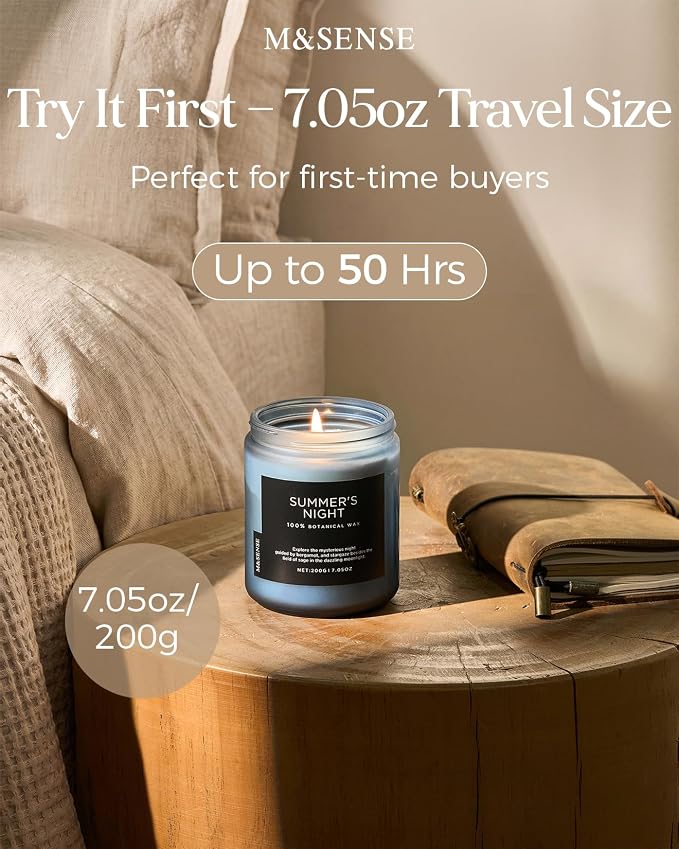 M&SENSE Summer's Night Scented Candles - Image 3