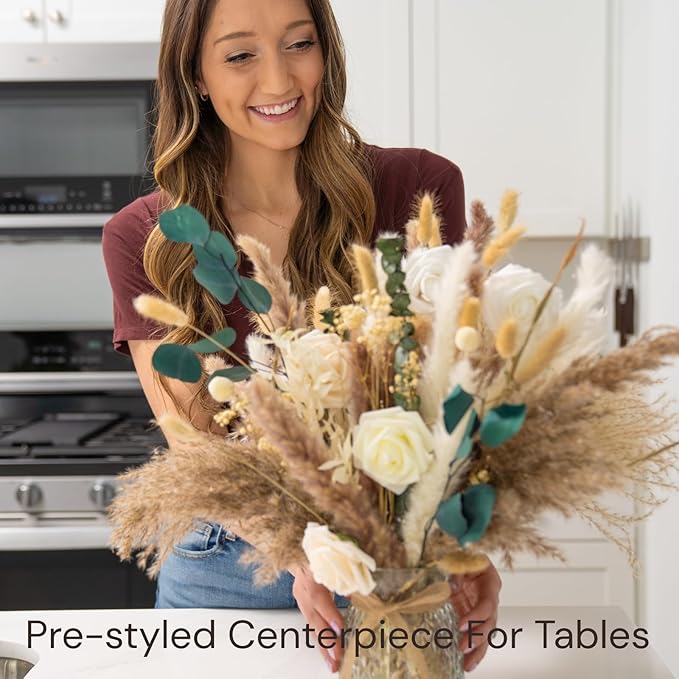 100pcs Artificial Flowers Arrangement - Image 3