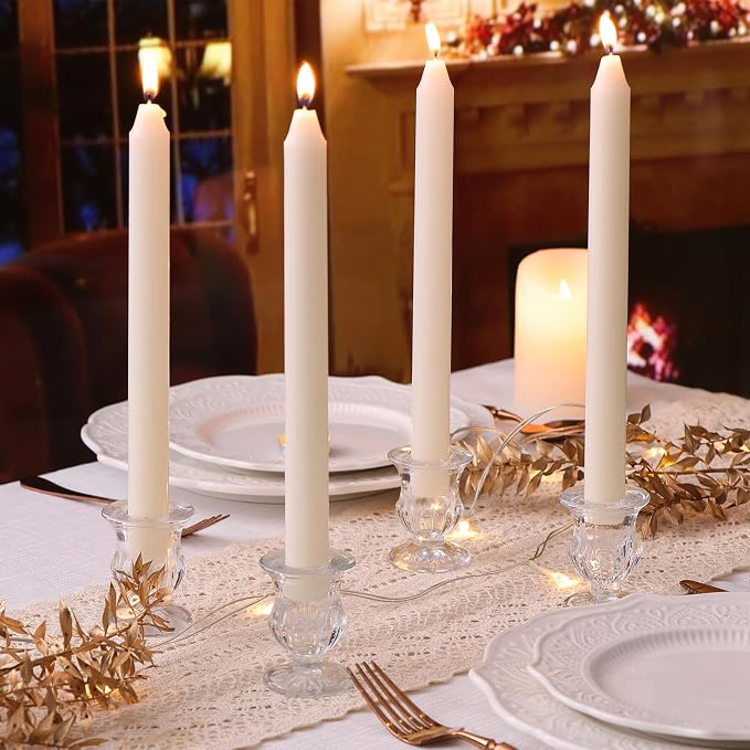 Letine Candlestick Holders Set of 12-2.5" H Taper Candle Holders Bulk - Image 4