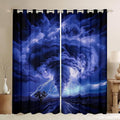 jejeloiu 3D Tornado Blackout Shades Window Treatments Natural Disaster Window by jejeloiu