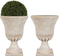 Worth Garden Plastic Urn Planters by WORTH