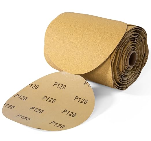 100 PCS 6 Inch PSA Sanding Discs 120 Grit Sticky-Back Sandpaper | Adhesive - Image 2