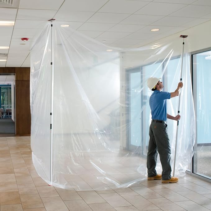 ZipWall ZP2-PK6 ZipPole 10' Spring Loaded Poles - Image 3