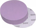uxcell 15Pcs 4-Inch Purple Sanding Discs 5000 Grits Hook and Loop Professional by uxcell