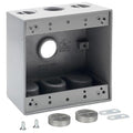 Double Gang 3-3/4" Weatherproof Outdoor Box by XGGYA