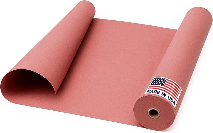Floor Protection Paper 24" x 166' Red Rosin Paper Roll by Paclord
