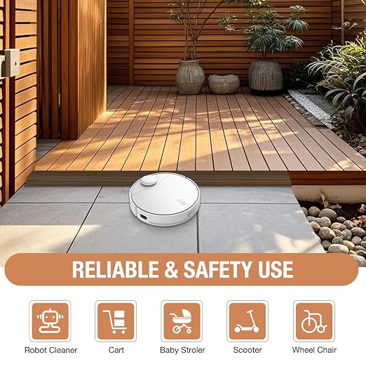 Floor Transition Strip Self Adhesive Vinyl Door Threshold Strip | Rubber - Image 2