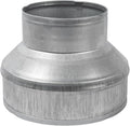 6" to 4" Inch Galvanized Steel Round Duct Reducer by ECOPROVENT