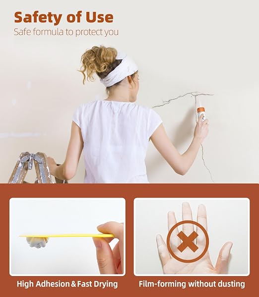 NINGOO Drywall Repair Kit, 3 Pack Wall Repair Paste - Image 5