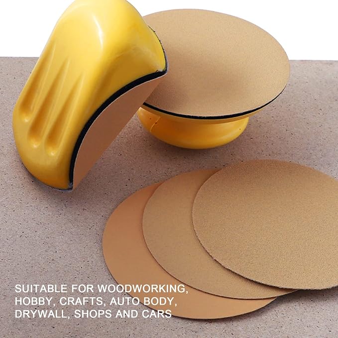 Hook Backing Plate Sand Pad Elastic Disc Self Adhesive Sponge Hand Sanding - Image 5
