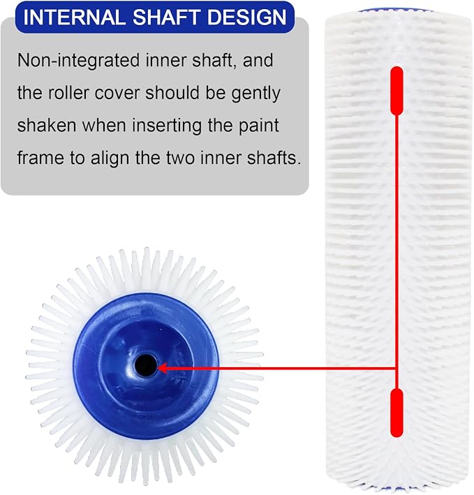 9 Inch Spiked Roller Cover for Epoxy Floor | Latex Floor Self Leveling Screed - Image 3