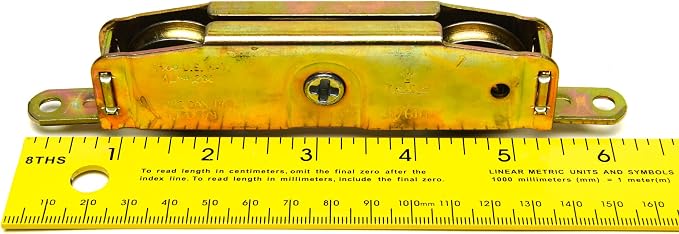 AmesburyTruth Truth Hardware 39.10 Sliding Patio Glass Door Tandem Roller 31761A - Image 4