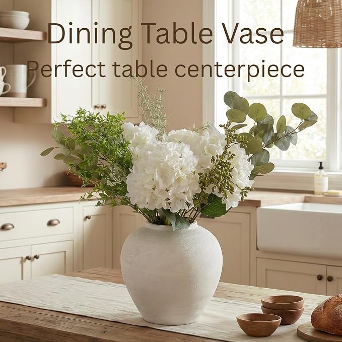 Large White Vase for Centerpieces - Image 4