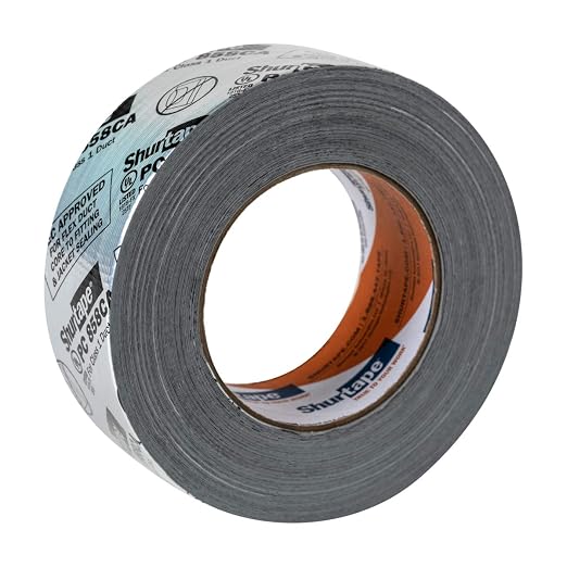 Duck Brand HVAC Duct Sealing Tape, 1.88 Inches x 30 Yards, 1 Roll - Image 2