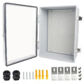 Electrical Junction Box, IP67 Waterproof Outdoor Box ABS Plastic Enclosure by Qukipet