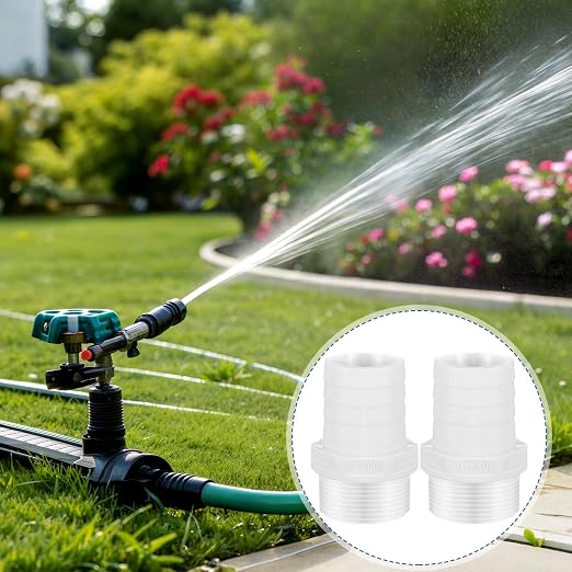 2 Pcs Pool PVC Tube Fitting Barbed Hose Fittings Adapter | Hose Fittings - Image 6