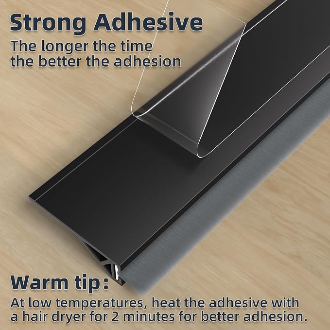 2 Pack Door Sweep for Bottom of Door - Image 7
