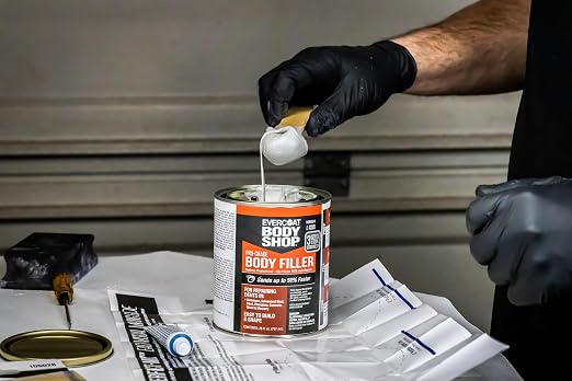 105002 Pro-Grade Body Filler, Fast Drying and Lightweight Multipurpose - Image 7