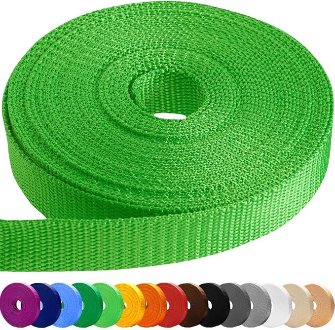 Webbing Strap, 3/4" to 2", 10-50 Yds, EDC gear, backpack repair and pet dog by TECEUM
