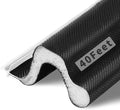 40 Feet Long Reach Weather Stripping Door Seal, V-Shaped Replacement Door Seal by Fingwerk