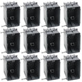 18 Cu in Single Gang New Work Electrical Outlet Box | 1 Gang Wall Outlet Box by HUIXHAO