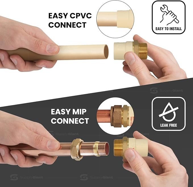 Everflow Supplies BRCPM200-NL 2 Adapter Fitting - Image 3