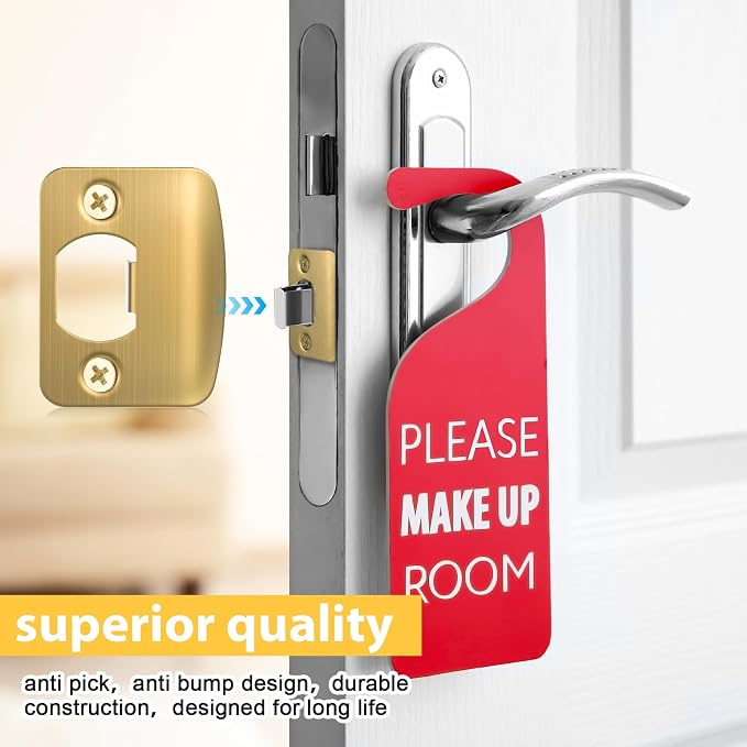 2 Pack Door Strike Plate - Image 5