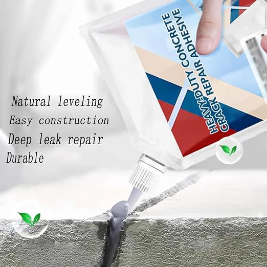 Heavy-Duty Concrete Crack Repair Adhesive, Self Leveling Concrete Crack Filler - Image 3