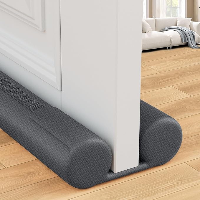 Under Door Draft Stopper, Covers Gap Up to 2.36", 30 Inch, Adjustable Sweep by Unknown