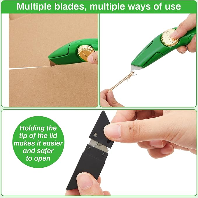 WILLBOND 2 Pack Heavy Duty Fixed Roofing Knife - Image 4
