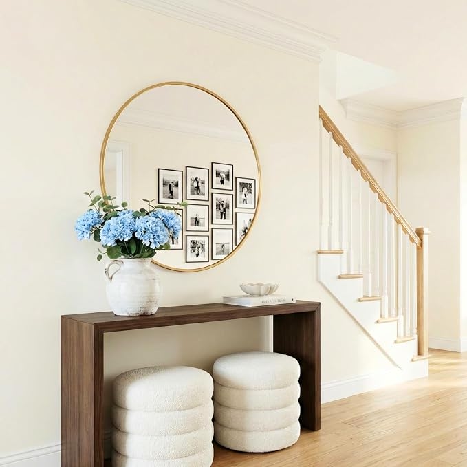 RyddeligHome Blue Hydrangea Artificial Flowers Arrangement, Dining Room - Image 5