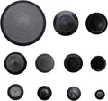 60pcs Flush Mount Black Hole Plug Assortment by Woodzdon