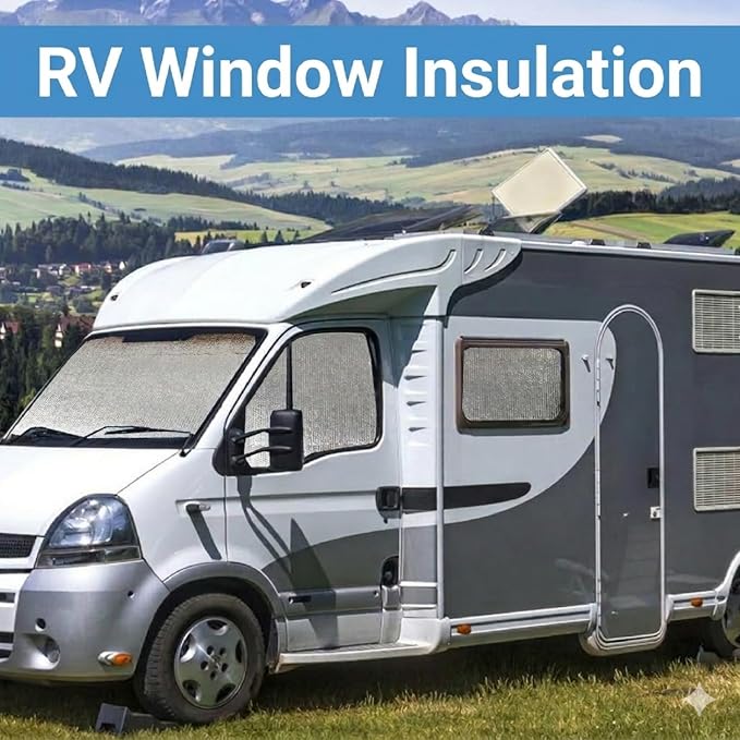 YoleShy Double Reflective Insulation 48 in X 10 FT RV Window Insulation - Image 3