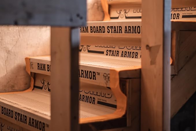 Ram Board Stair Armor for Temporary Stair Protection, 1.58 feet x 2.83 feet - Image 2
