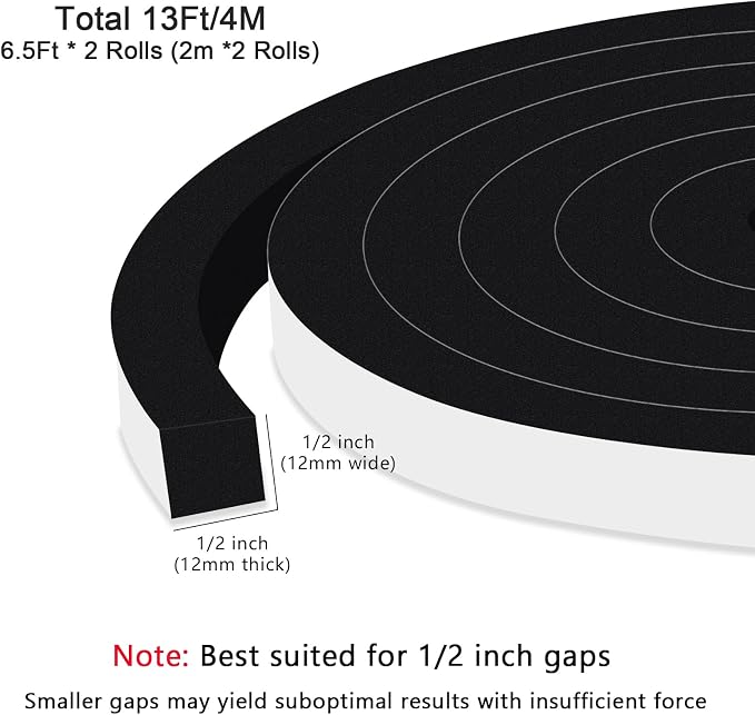 Strong Adhesive Thick Weather Stripping - Image 4