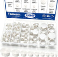 Tnisesm 190Pcs 9 Sizes Nylon Plastic Hole Plugs 1/5" 1/4" 5/16" 3/8" 1/2" 5/8" by Tnisesm