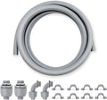 3/4 inch 10 Foot Liquid-Tight Conduit Kit, Flexible Non Metallic Electrical by Wocloer